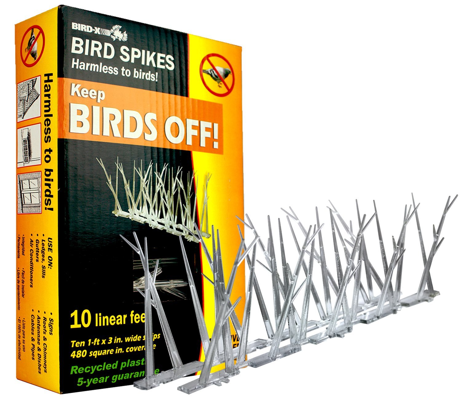 Bird X Bird Spikes Bird Repellent
